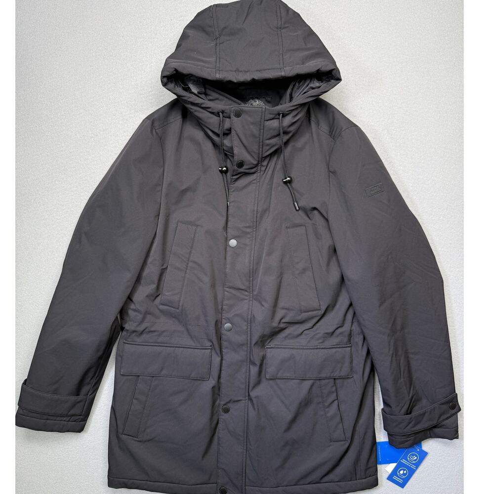 Vince Camuto Men's Transitional Hooded Anorak - Black Medium $295